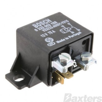 Relay Power 12V 75A 4 Pin NO Contacts 