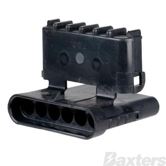Weather Pack Connector Housing Plug  6 circuit