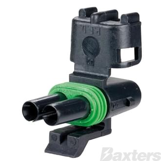 Weather Pack Connector Housing Receptacle  2 circuit