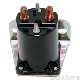Continuous Duty Solenoid 12V 200A NO Contacts Plastic Side Mount SBJ-4201
