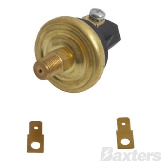 Pressure Switch N/O Oil Or Air Preset @ 5 psi 1/8in - 27nptf Suits Kenworth And DAF Truck
