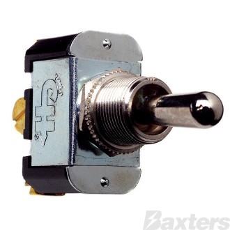 Switch Toggle Cole Hersee 12V 25A 24V 12A MON/OFF/MON SPDT Screw Terminals