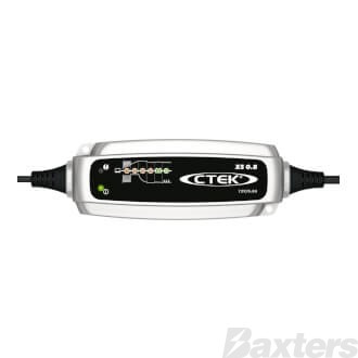 XS 0.8 Battery Charger 6 Stage Charge Profile 0.8A @ 12V max