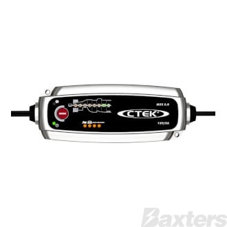 MXS 5.0T Battery Charger 8 Stage Charge Profile 5A @ 12V max