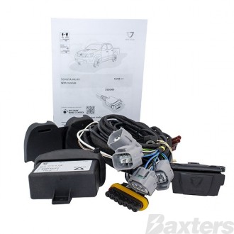 E-Kit Tow Bar Wiring Kit Suits Toyota Hilux 01/05-ON IP Rated Module Includes OE Connectors
