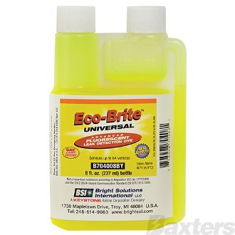 Eco-Brite UV Dye 8 Oz Bottle Services Up To 64 Vehicles .