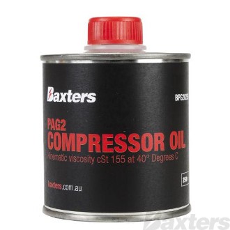 Oil Pag 250Ml Dual End Cap 100 PAG9 PAG2 