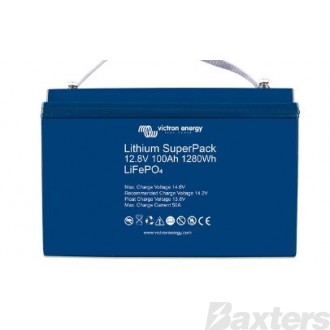 Victron Battery Lithium 12.8V 100Ah SuperPack Battery 