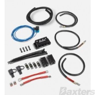 BCDC 40A 50A Wiring Kit Side by Side Engine Bay Installation