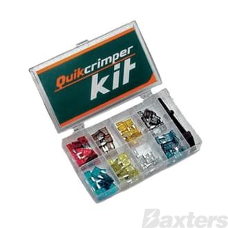 Fuse Kit Mini Wedge With Fuse Puller And Storage Box 100 Mixed Pieces