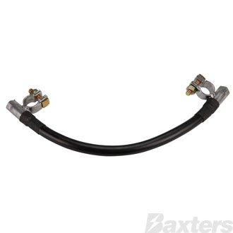 Battery - Battery Cable Joiner 00 B&S (70mm2) 12in (30cm) Black Universal Fit Terminals