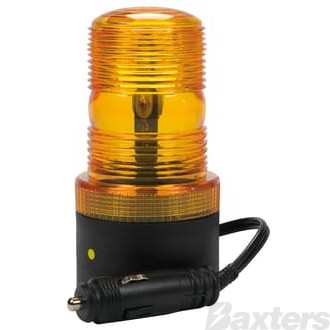Emergency LED Beacon Magnetic 10-100V Amb Single Flash 45FPM 