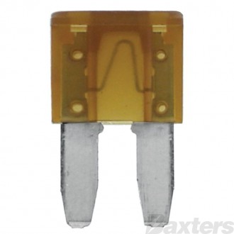 Micro 2 Wedge Fuse 2 Legs 7.5A Brown Pack of 10 