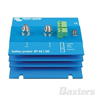 Battery Protect Victron 12/24V 100A Adjustable Trigger Volta ge Set Point.