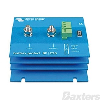 Battery Protect Victron 12/24V 220A Adjustable Trigger Volta ge Set Point.