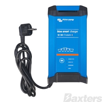 Blue Smart Battery Charger 12V 30A 3 Outputs IP22 Rating 