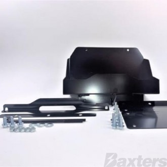 Battery Box Multi Fit Tub Suit BT-50 SR5 2011 - ON Laser Cut 2mm Black Powder