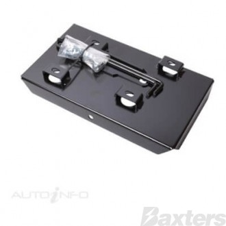 Battery Tray Suits Toyota Landcruiser V8 200 Series 2016 - ON Black Powder Coated