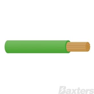 Single Core Cable 4mm Green 30m 