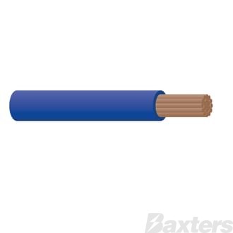 Single Core Cable 4mm Blue 100m 