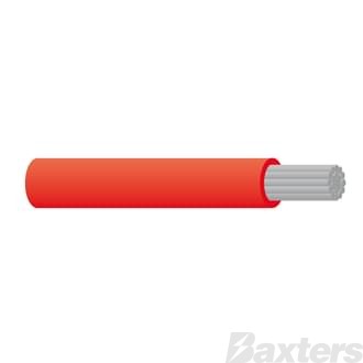 Single Core Marine Cable 4mm Red 50m 