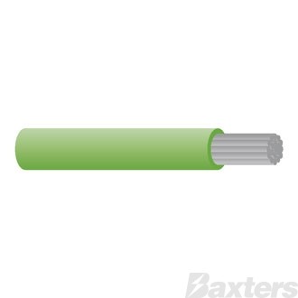 Single Core Cable 1.5mm2 Green 100m Tinned Copper 
