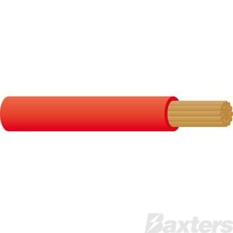 Battery Cable 4 B&S Red 100m 