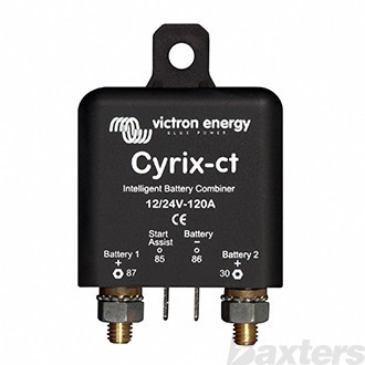 Intelligent Battery Combiner 12/24V 120A Cyrix with Over-current and Over Temp