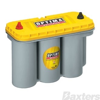 D31T OPTIMA YELLOW TOP 900CCA 75AH 12V SPIRAL AGM DEEP CYCLE BATTERY