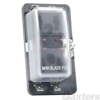 Fuse Box Mini Wedge Fuse Type 4 Block With LED Indicator Whe n Circuit Becomes Open