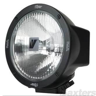 HID Driving Lamp 7in Spread 9-32V 3500lm 35W Black Housing Round with Clear Cover