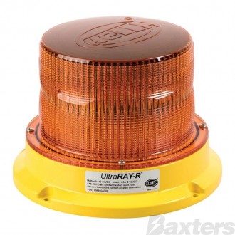 Ultraray Rotating Beacon Amber 12-24V 