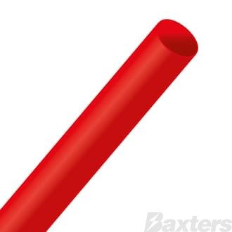 Heatshrink 5mm Red Pre-Cut 1.2m Length 