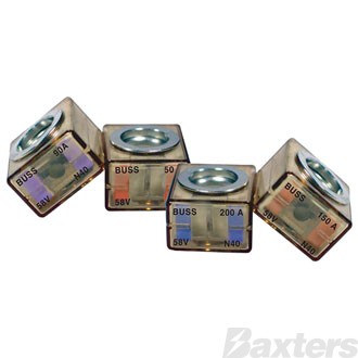 Marine Rated Battery Fuse 58VD C 100A Yellow 