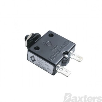 Circuit Breaker 10Amp Manual Reset (Ea) 