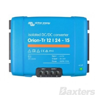 DC to DC Isolated Converter Vi ctron Orion Tr 12V -> 24V 15A 360W