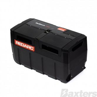Redarc GoBlock 100ah Portable Lithium Battery System Intergrated DC Charging With MPPT Solar + Smart Alternator Compatible And Green Power Priority