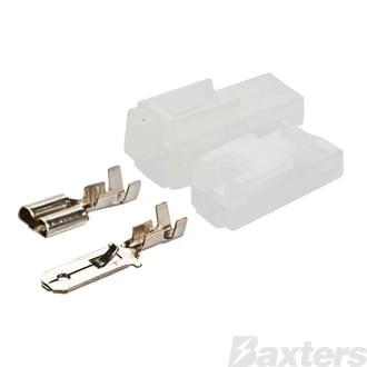 QK 1 Way Connector Kit White 