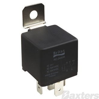 Relay Mini 12V 30/40A 5 Pin Change Over SPDT Resistor Protected