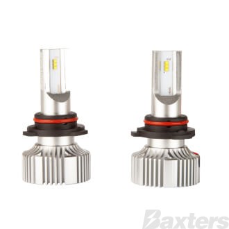 LED Headlamp Conversion Kit V2 10-30V HB4 9006 18W 5700K +140% More Light + 12V T10 LED