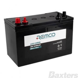 GRP 27 12V 105AH Remco DC LC A GM Deep Cycle Battery 