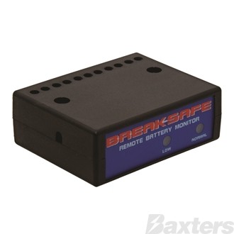 Electric Breakaway BreakSafe Remote Monitor Breakaway Battery State Alarm
