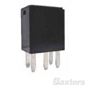 Relay Micro 24V 15/10A 280 Ser ies Change Over Resistor Prote cted 5 Pin