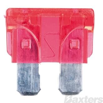 Standard Blade Fuse 10A Red 10 Pack 