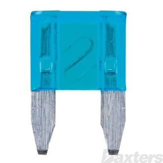 Mini Blade Fuse 15A Blue 10 Pack 