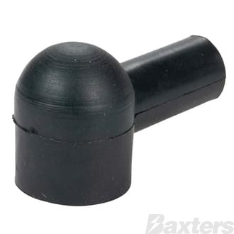 Insulator Terminal Cover Black 8 B&S 18mm Ring Dome Top High Profile Standard Length