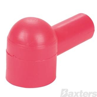 Insulator Terminal Cover Red 6 B&S 18mm Ring Dome Top High Profile Standard Length