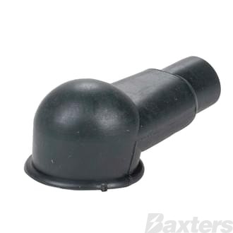 Insulator Terminal Cover Black 2 - 00 B&S Cable 26mm Ring Dome Top Low Profile
