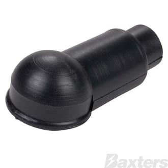 Insulator Terminal Cover Black 00 B&S 32mm Ring Dome Top Low Profile