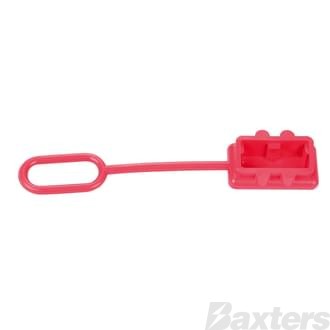 Anderson Type Connector Cover 50A Red 